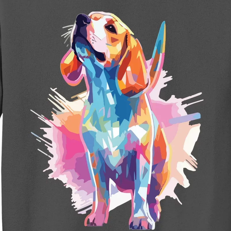 Beagle Dog Lover Funny Hunting Dog Beagle Premium Tall Sweatshirt