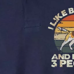 Beagle Dog Lover Tee Retro Beagle Beagle Softstyle Adult Sport Polo