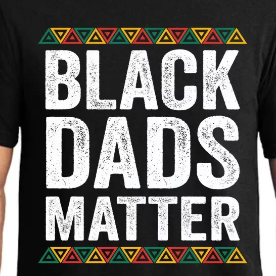 Black Dads Matter African American Juneteenth Father's Day Cute Gift Pajama Set