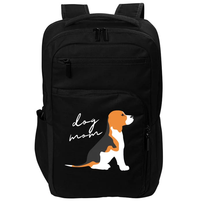 Beagle Dog Mom Woman Impact Tech Backpack