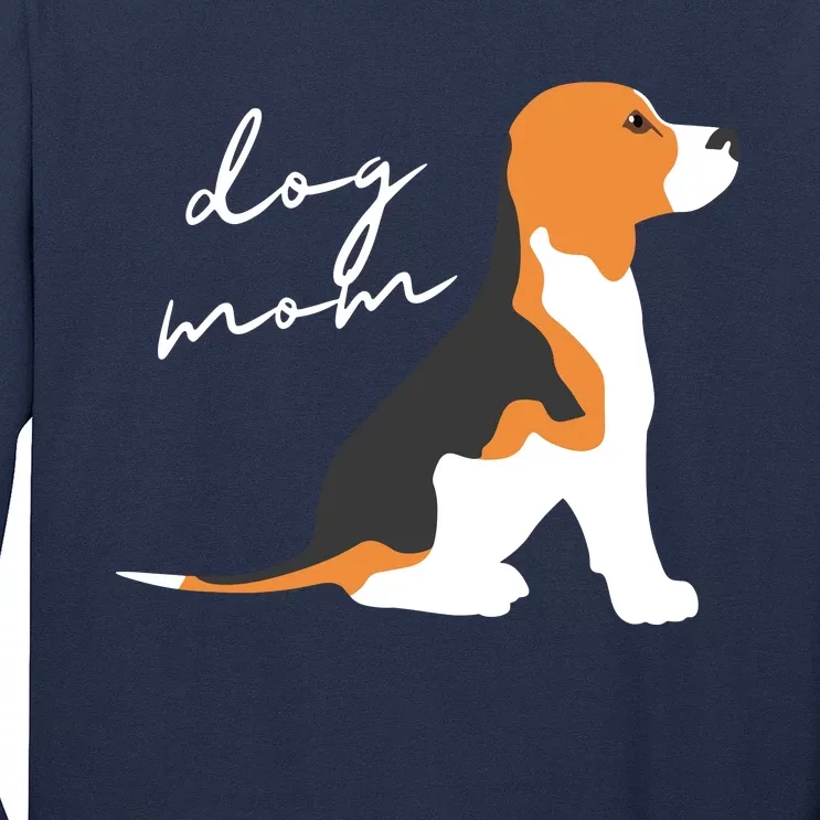 Beagle Dog Mom Woman Long Sleeve Shirt