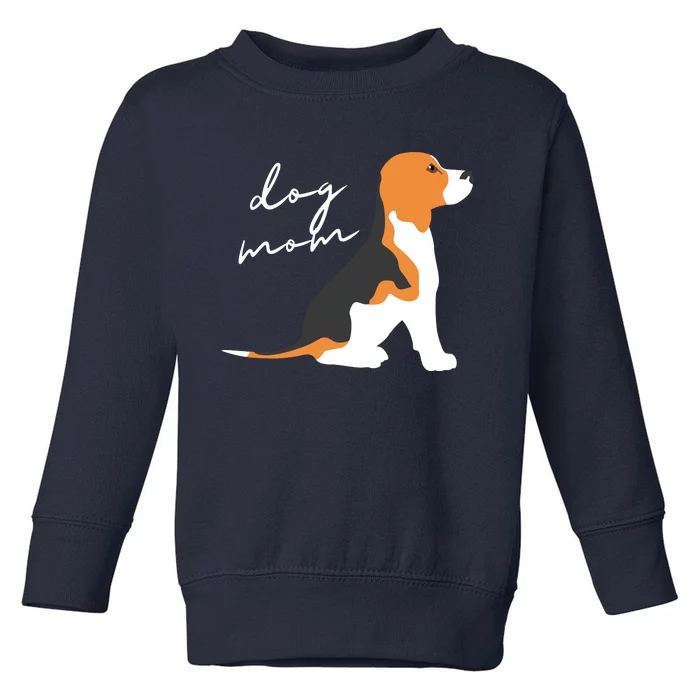 Beagle Dog Mom Woman Toddler Sweatshirt