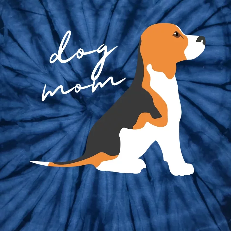 Beagle Dog Mom Woman Tie-Dye T-Shirt