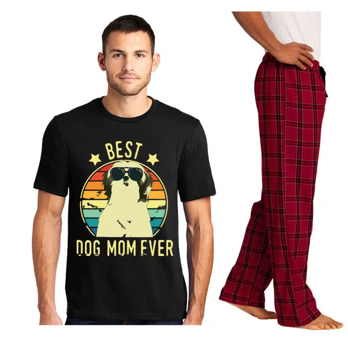 Best Dog Mom Ever Shih Tzu Mothers Day Gift Pajama Set