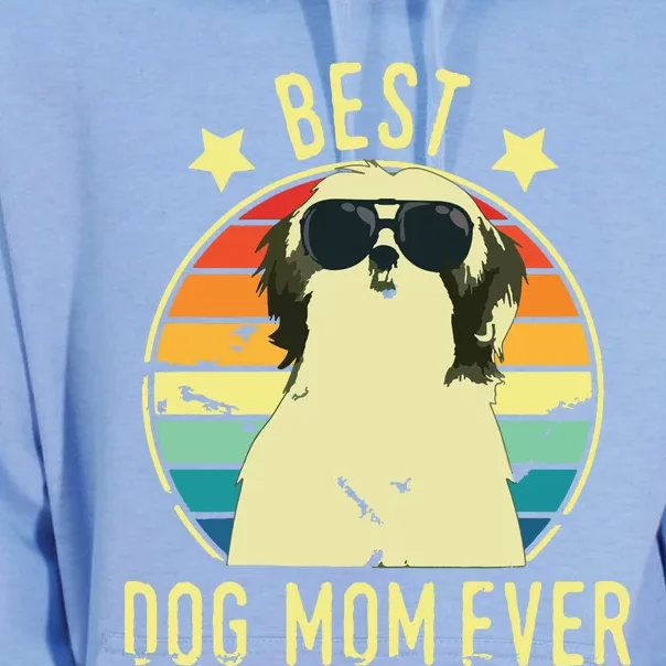 Best Dog Mom Ever Shih Tzu Mothers Day Gift Unisex Surf Hoodie