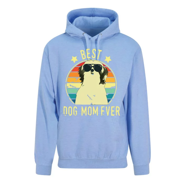 Best Dog Mom Ever Shih Tzu Mothers Day Gift Unisex Surf Hoodie