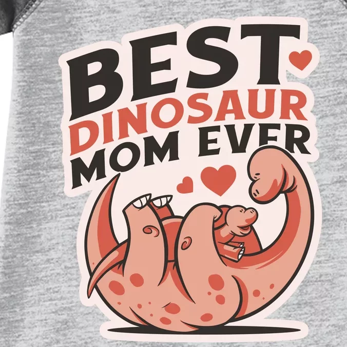 Best Dinosaur Mom Ever Mamasaurus Infant Baby Jersey Bodysuit