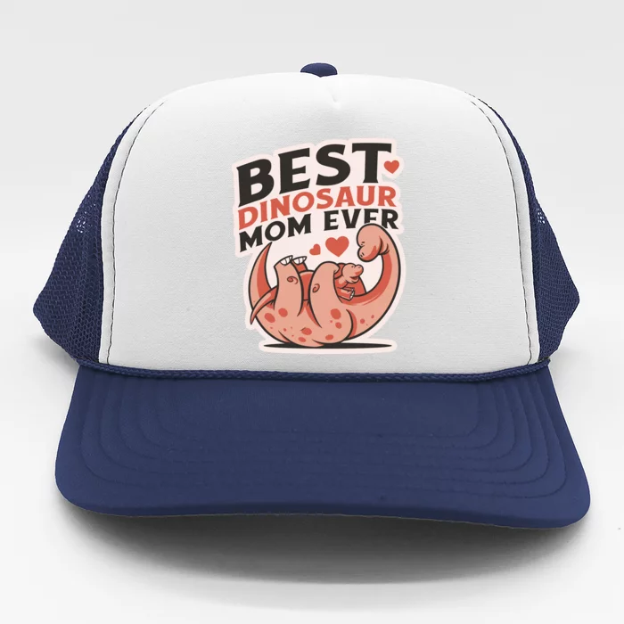 Best Dinosaur Mom Ever Mamasaurus Trucker Hat