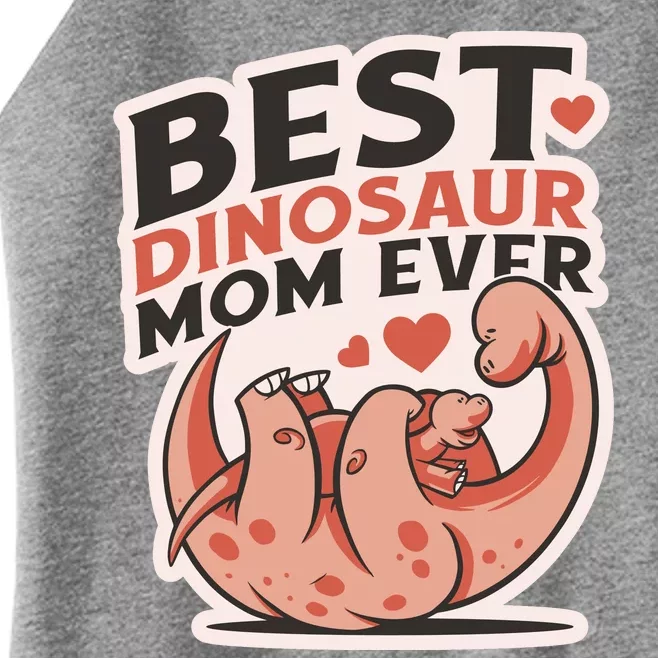 Best Dinosaur Mom Ever Mamasaurus Women’s Perfect Tri Rocker Tank