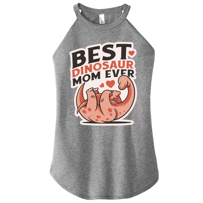 Best Dinosaur Mom Ever Mamasaurus Women’s Perfect Tri Rocker Tank