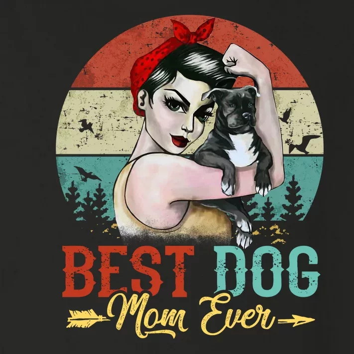 Best Dog Mom Ever Toddler Long Sleeve Shirt