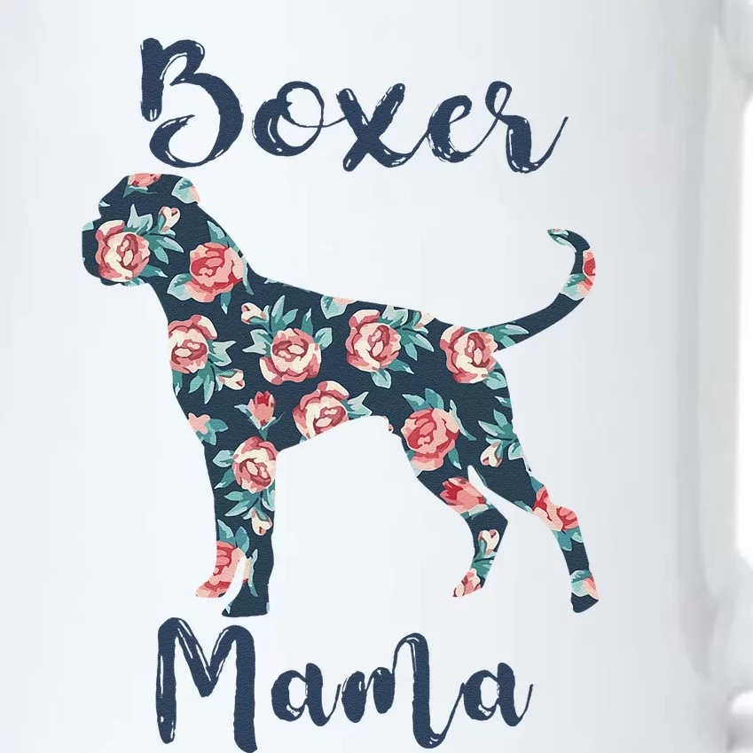 Boxer Dog Mom Funny BoxerMama Funny Mother Day Gift Black Color Changing Mug