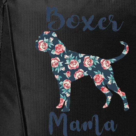 Boxer Dog Mom Funny BoxerMama Funny Mother Day Gift City Backpack