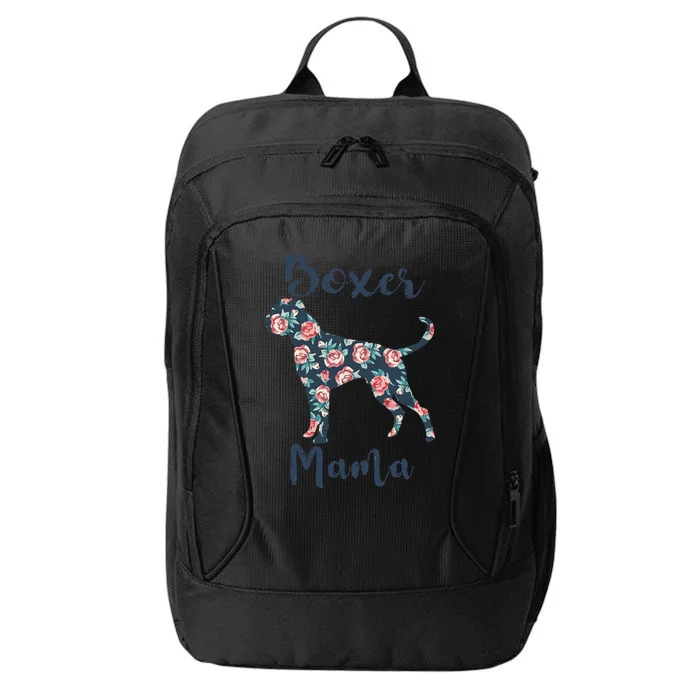 Boxer Dog Mom Funny BoxerMama Funny Mother Day Gift City Backpack