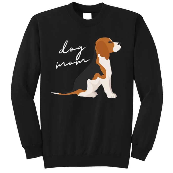 Beagle Dog Mom Woman Tall Sweatshirt