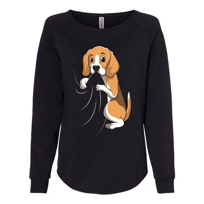 Beagle Dog Mom Women Womens California Wash Sweatshirt