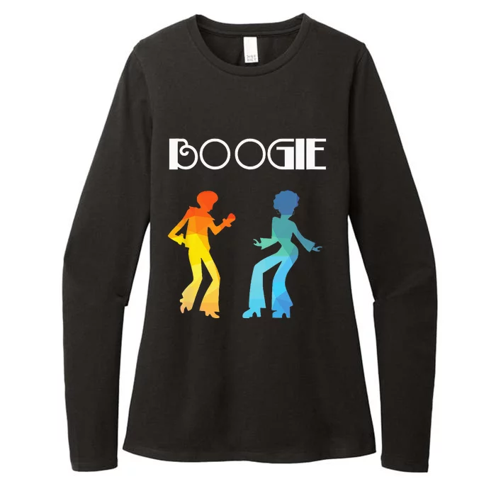 Boogie Dance Music Lover Funk Soul Grooves Womens CVC Long Sleeve Shirt