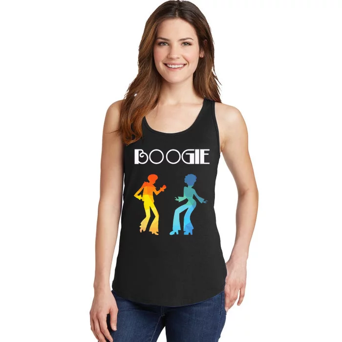 Boogie Dance Music Lover Funk Soul Grooves Ladies Essential Tank