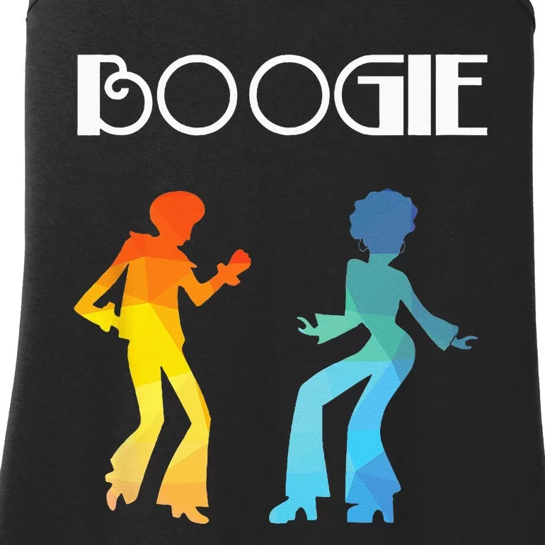 Boogie Dance Music Lover Funk Soul Grooves Ladies Essential Tank