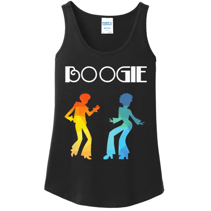 Boogie Dance Music Lover Funk Soul Grooves Ladies Essential Tank