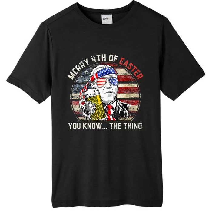 Biden Dazed Merry 4th Of Easter You Know... The Thing Funny ChromaSoft Performance T-Shirt