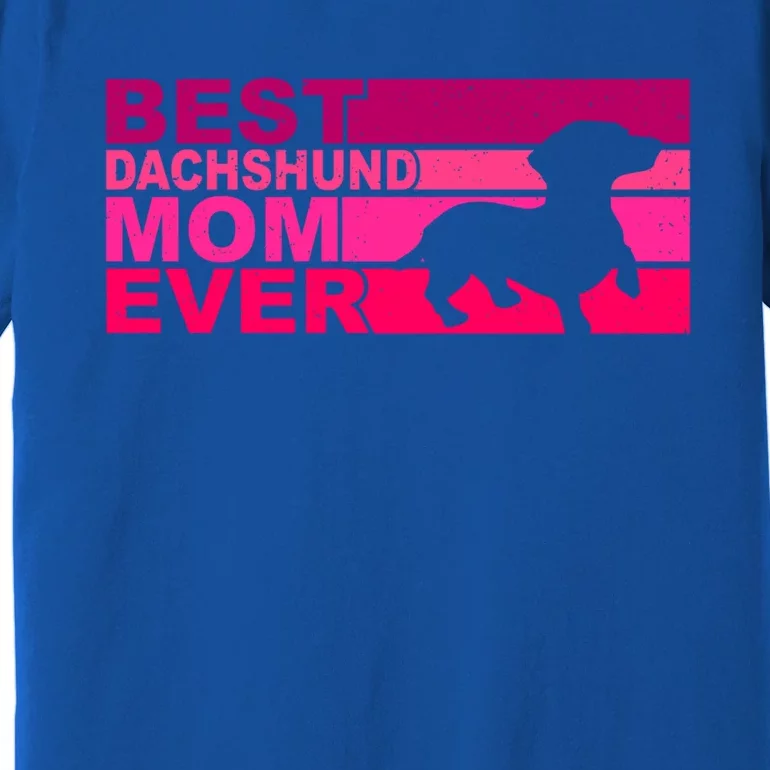 Best Dachshund Mom Ever Gift Premium T-Shirt