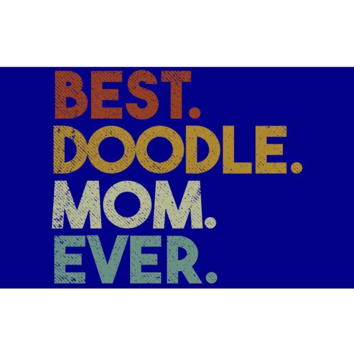 Best Doodle Mom Ever Goldendoodle Labradoodle Retro Gift Bumper Sticker