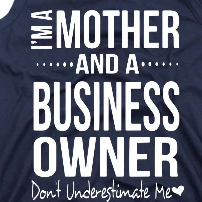 Bosses Day Mom Small Business Owner Entreprenuer Women Owned Tank Top