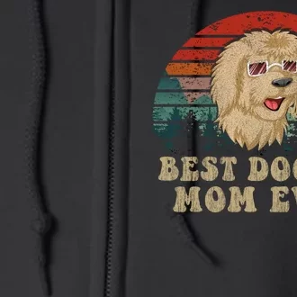 Best Doodle Mom Ever Full Zip Hoodie