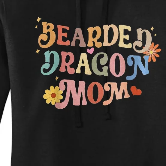 Bearded Dragon Mom Love Funny Presents Women's Pullover Hoodie