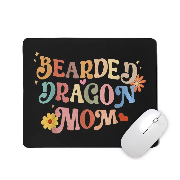 Bearded Dragon Mom Love Funny Presents Mousepad