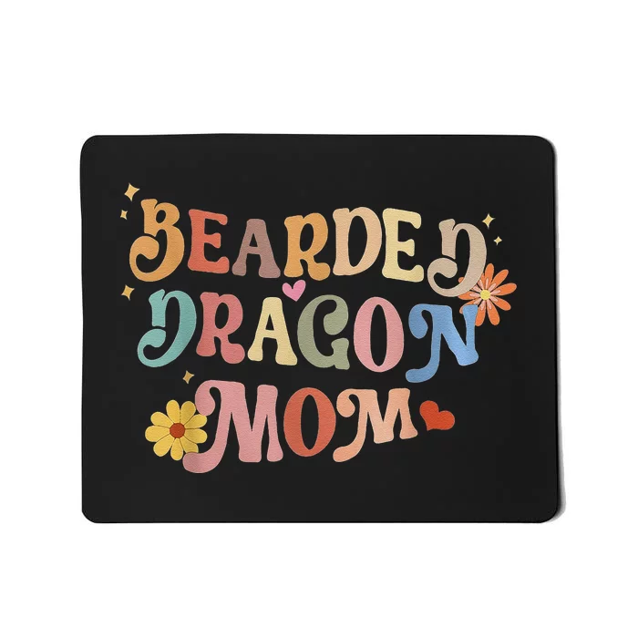 Bearded Dragon Mom Love Funny Presents Mousepad