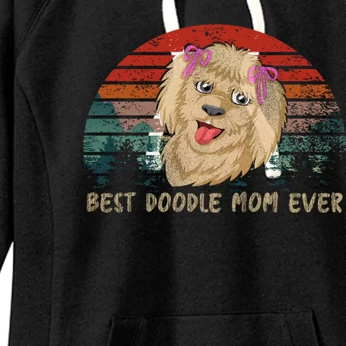 Best Doodle Mom Ever Women's Fleece Hoodie