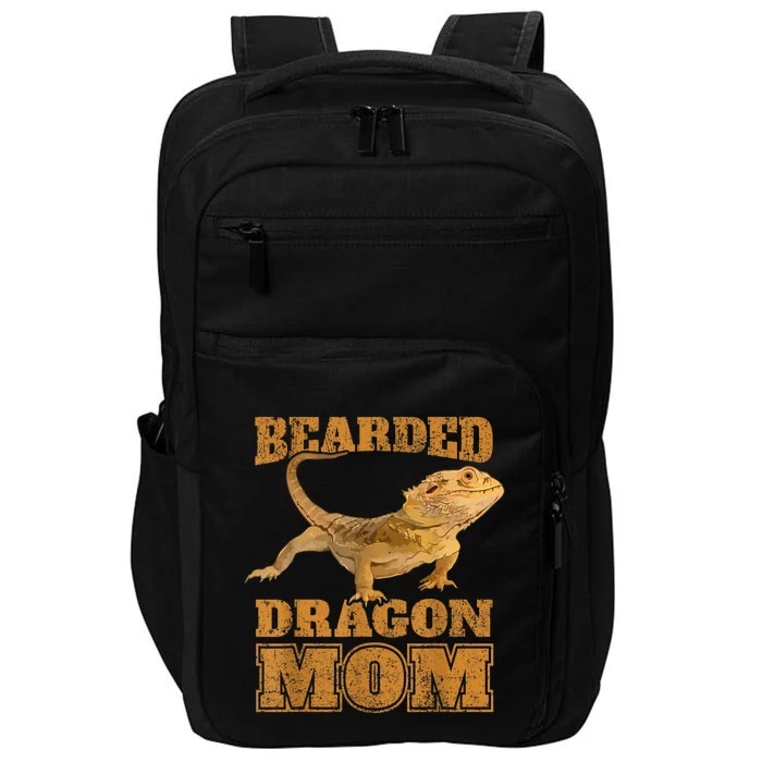 Bearded Dragon Mom Impact Tech Backpack