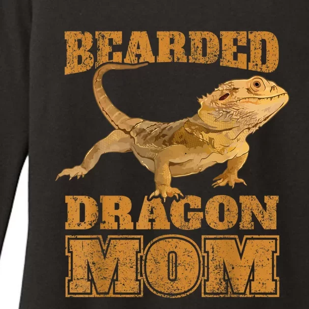 Bearded Dragon Mom Womens CVC Long Sleeve Shirt