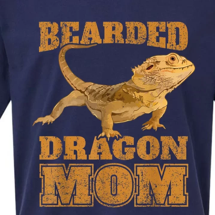 Bearded Dragon Mom Sueded Cloud Jersey T-Shirt