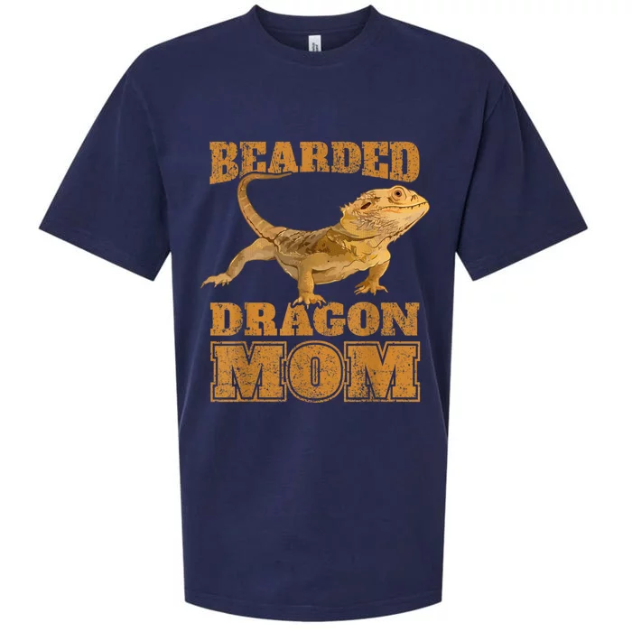 Bearded Dragon Mom Sueded Cloud Jersey T-Shirt