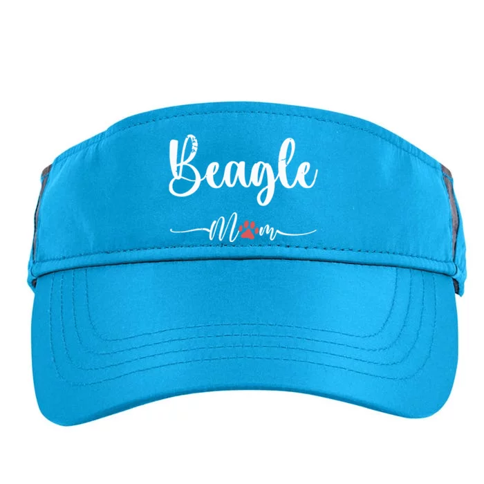 Beagle Dog Mom Gift Women Beagle Lovers Adult Drive Performance Visor