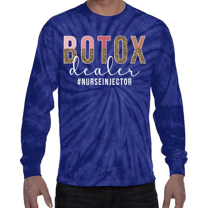 Botox Dealer Nurse Injector Aesthetic Nursing Pullover Hoodie Tie-Dye Long Sleeve Shirt