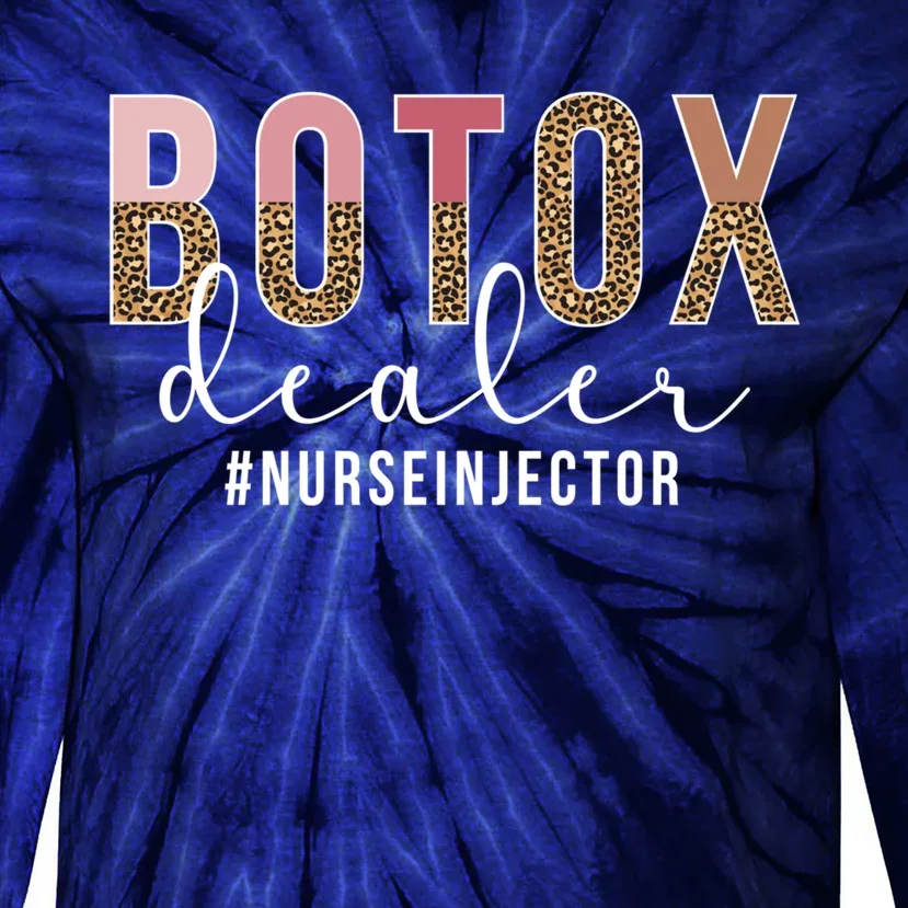 Botox Dealer Nurse Injector Aesthetic Nursing Pullover Hoodie Tie-Dye Long Sleeve Shirt