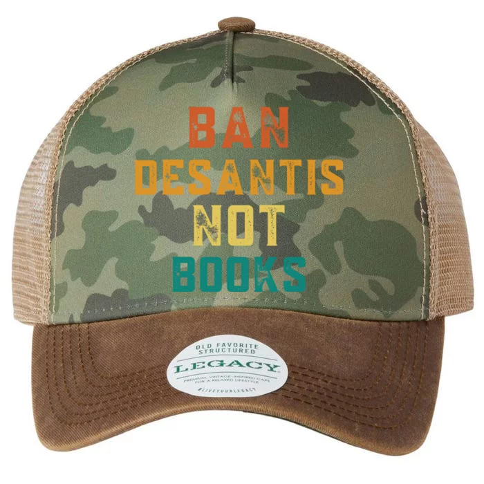 Ban DeSantis Not Books, Anti Governor Ron Desantis Legacy Tie Dye Trucker Hat