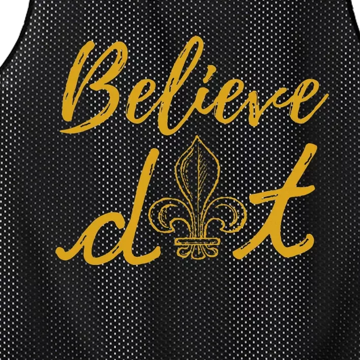 Believe Dat New Orleans Louisiana Everyone Loves New Orleans Mesh Reversible Basketball Jersey Tank