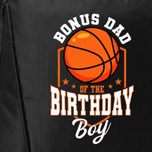 Bonus Dad Of The Birthday Boy Basketball City Backpack