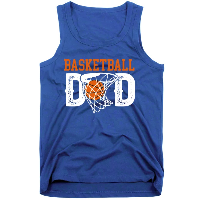 Basketball Dad Of A Basketball Player Father Gift Tank Top