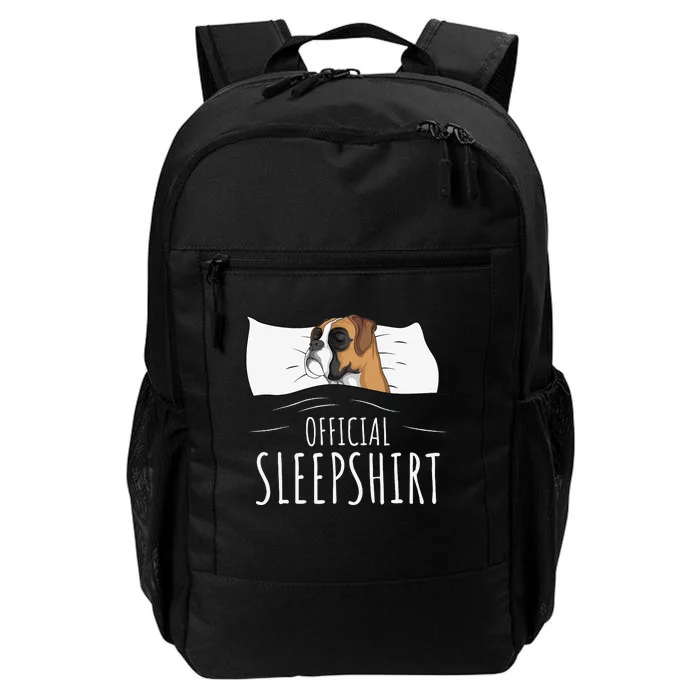 Boxer Dog Official Sleep Daily Commute Backpack