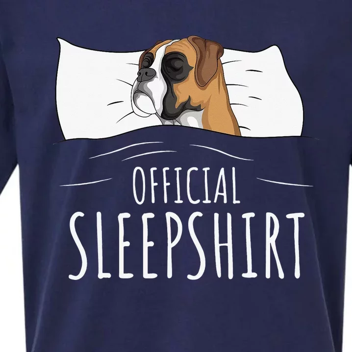 Boxer Dog Official Sleep Sueded Cloud Jersey T-Shirt