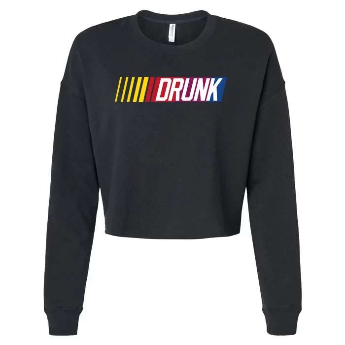 Bunkering Donut Operato Silly Geese Sg Drunk Cropped Pullover Crew