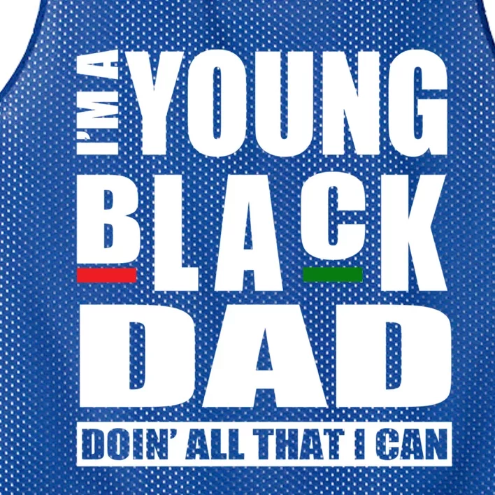 Black Dad Parent Black Fathers African American Dads Cute Gift Mesh Reversible Basketball Jersey Tank