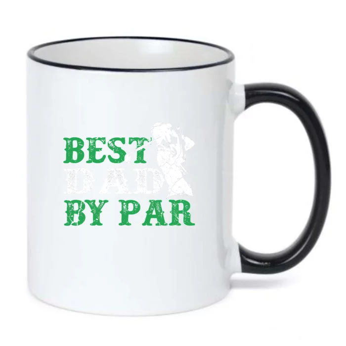 Best Dad Par Golf Loving Gift For Father's Day Black Color Changing Mug