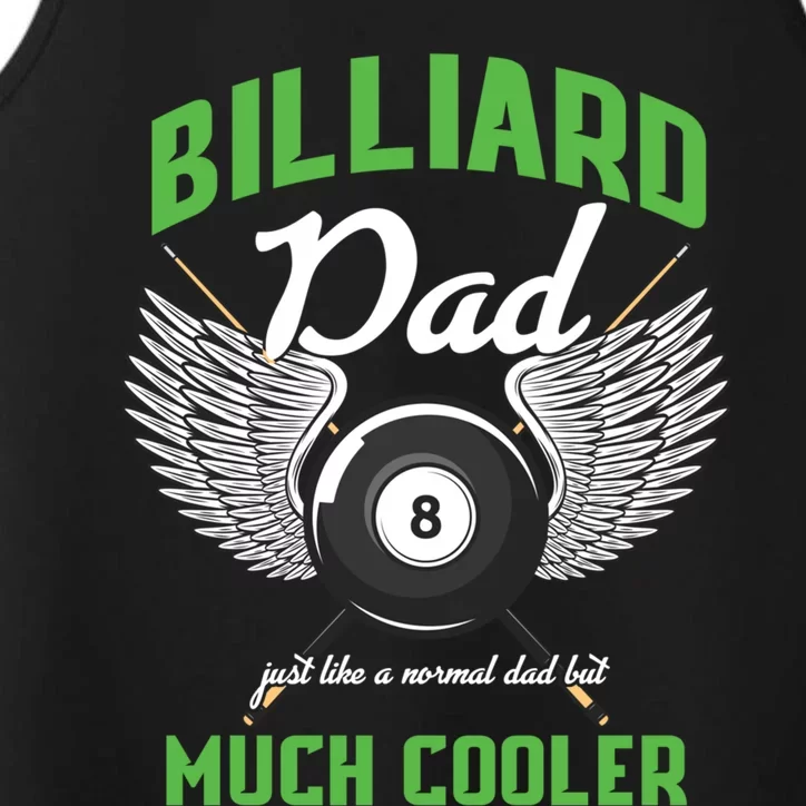 Billiard Dad Player Billiards Pool Snooker Father Cue Sports Gift Performance Tank